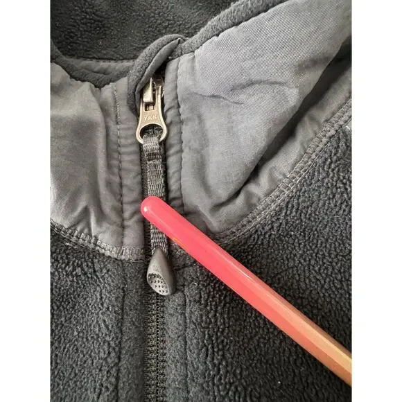 Eddie Bauer Men's Black/Gray Fleece Full-Zip Jacket Size XS - Picture 4 of 13